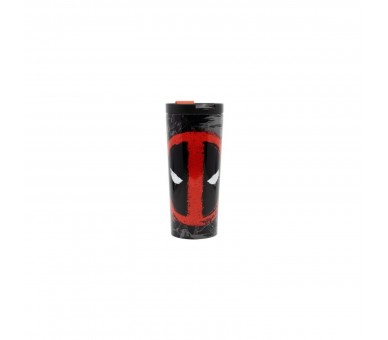 Vaso Termo Acero Inoxidable Deadpool Marvel 425Ml