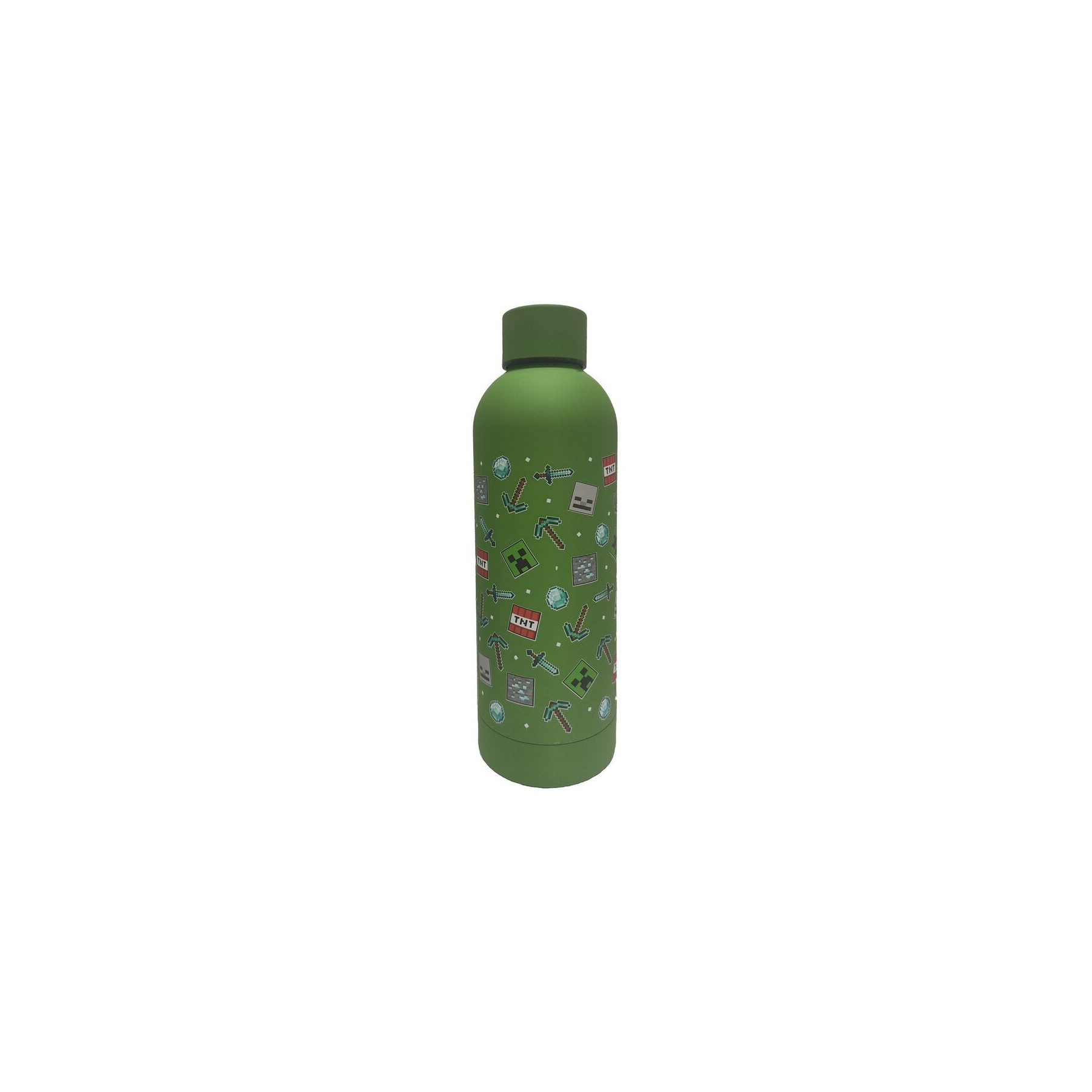 Botella Acero Inoxidable Minecraft 500Ml