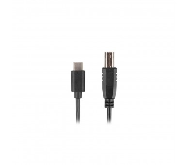 Cable Lanberg Usb C Macho A Usb B 2.0 Macho 3M Negro