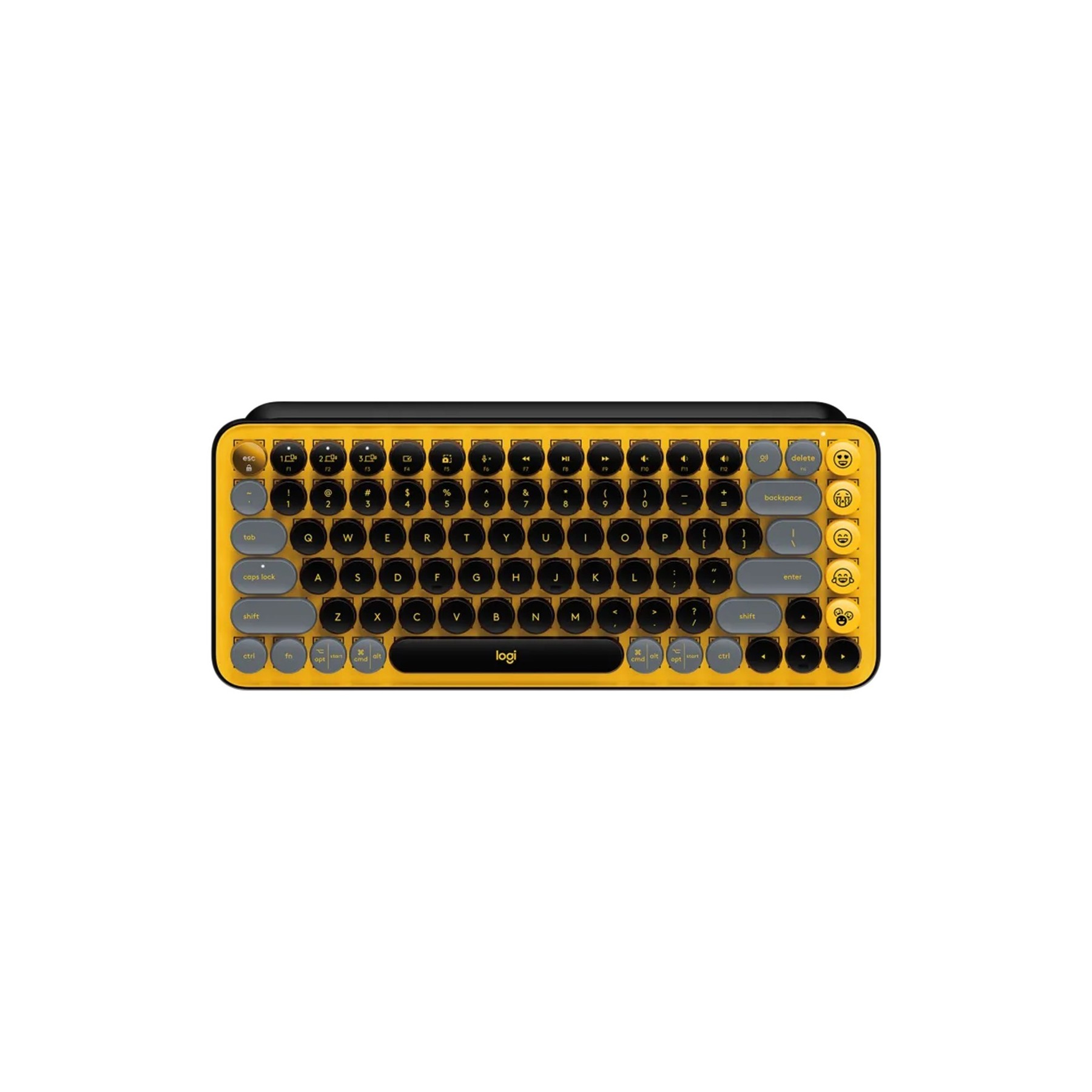 Teclado Logitech Pop Keys Blast Yellow