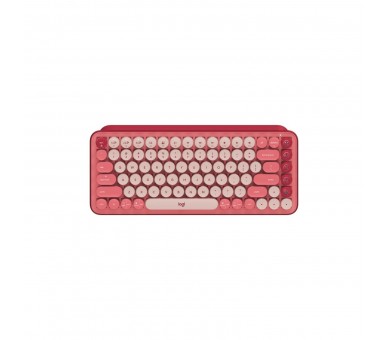 Teclado Logitech Pop Keys Heartbreaker Rosa