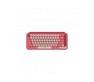 Teclado Logitech Pop Keys Heartbreaker Rosa