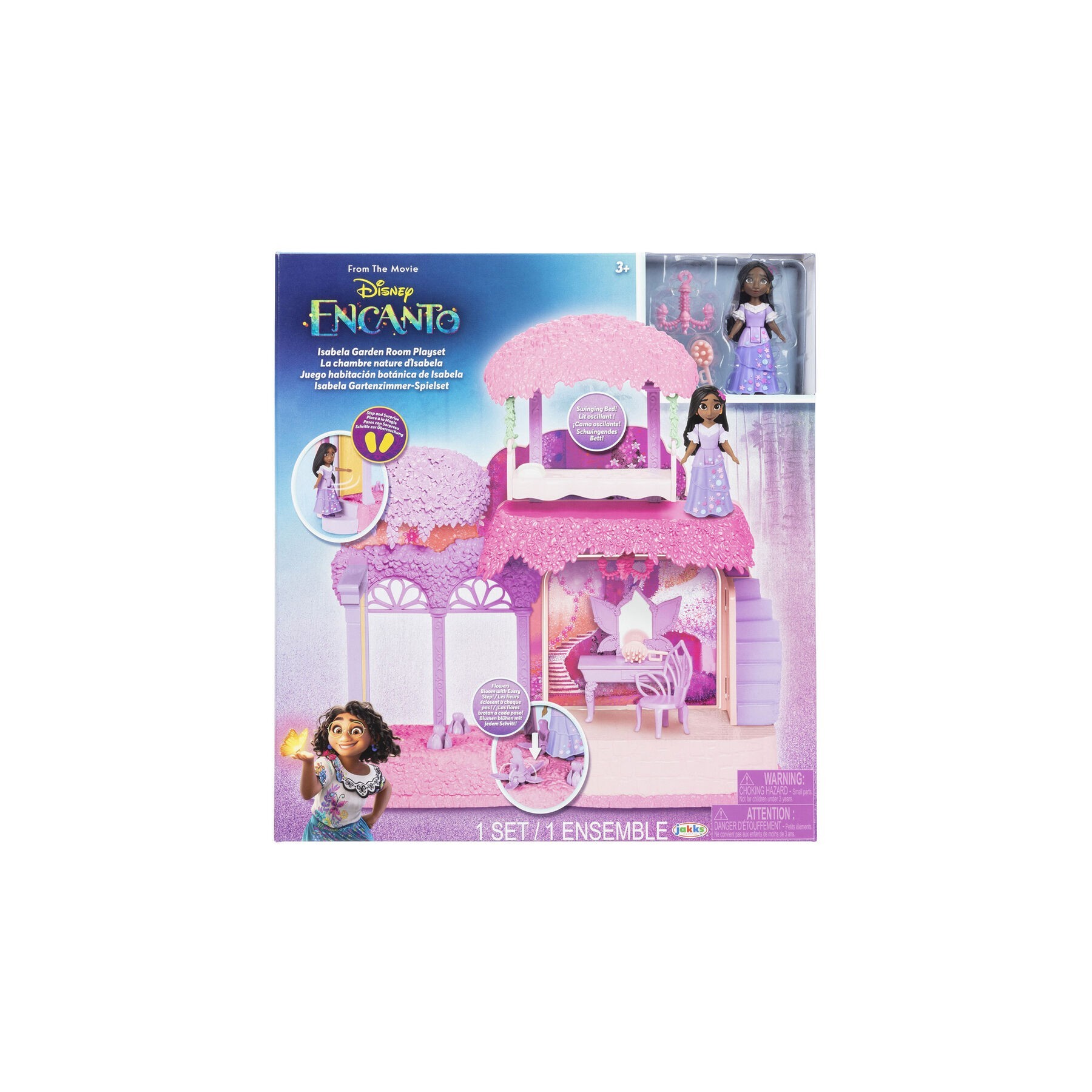 Playset Habitacion Jardin Magico Isabela Encanto Disney