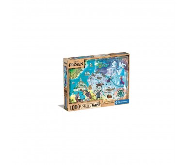 Puzzle Frozen Disney 1000Pzs