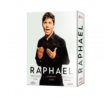 Raphael - 6 Películas (Digipack) - B Divisa Br Vta