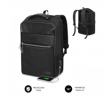 Mochila Subblim Business V2 Ap Backpack Para Portátiles Hast