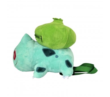 Mochila Peluche Bulbasur Pokemon 36Cm