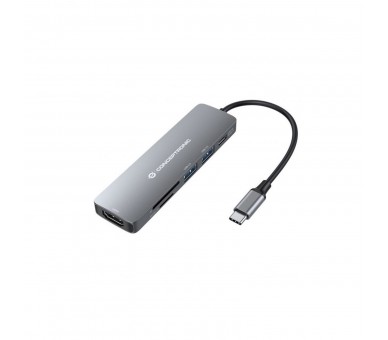 Adaptador Usb-C  6En1 Conceptronic Donn11 Hdmi Usb-C Usb 3.0