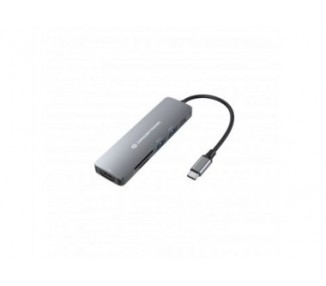 Adaptador Usb-C  6En1 Conceptronic Donn11 Hdmi Usb-C Usb 3.0