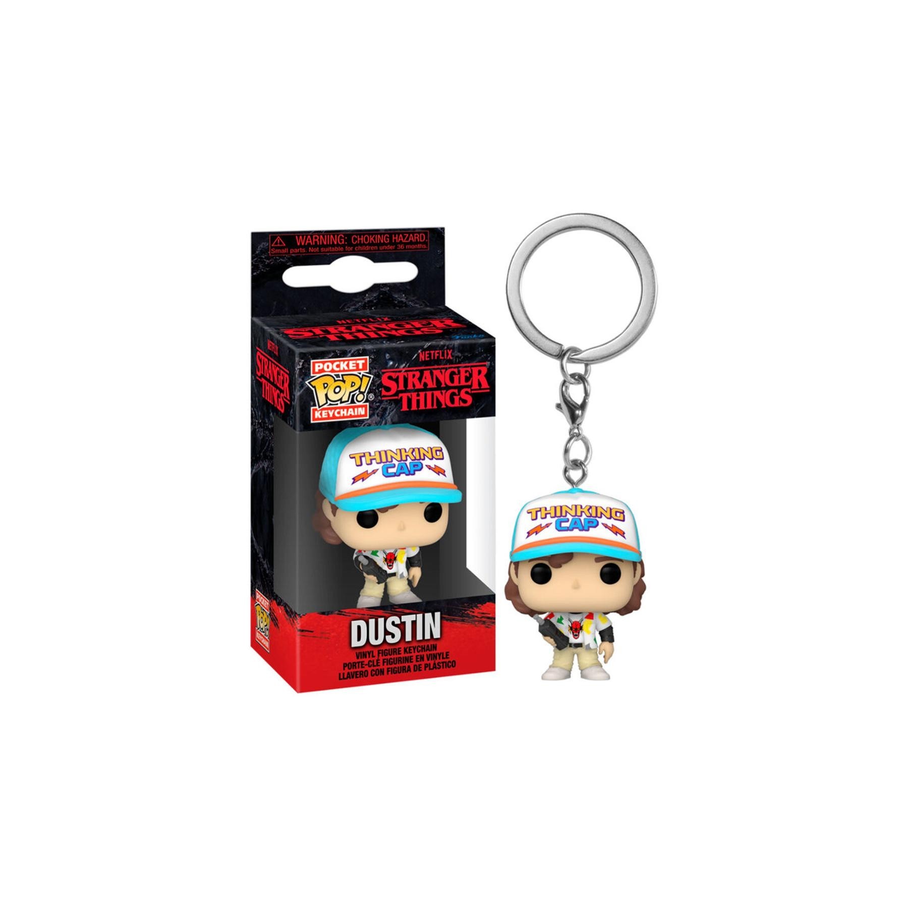 Llavero Pocket Pop Stranger Things Dustin