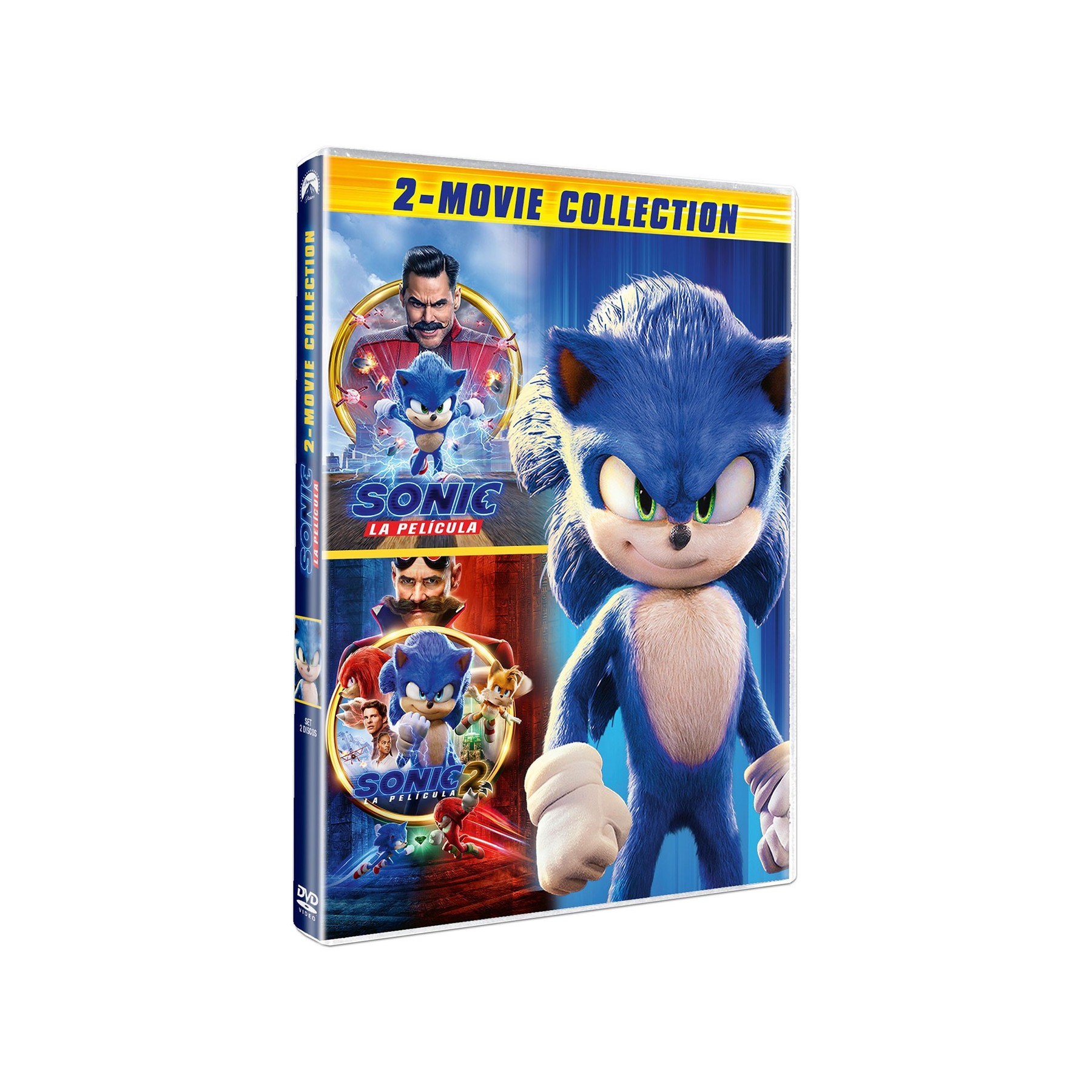 Sonic + Sonic 2 - La Película (Pack) - Dv Param Dvd Vta