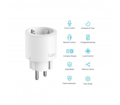 Enchufe Inteligente Wifi Tp-Link Tapo P115 2.4Ghz  Controlad