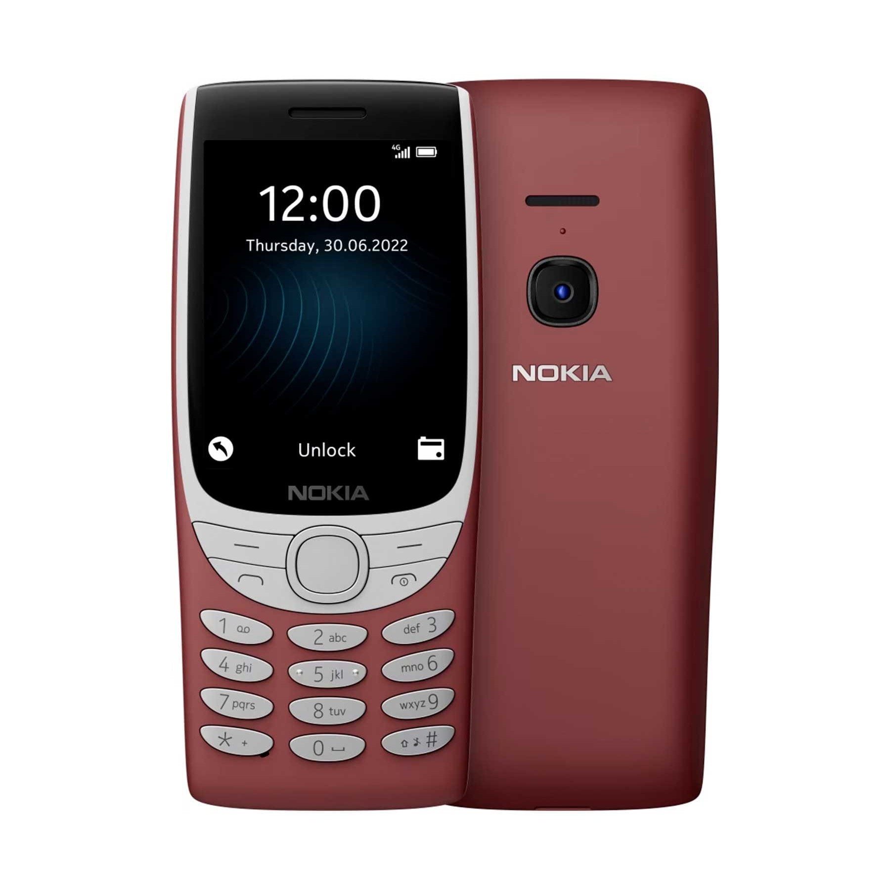 Teléfono Móvil Nokia 8210 Red / Móvil 2.8"