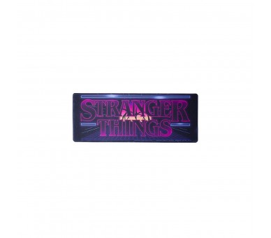 Alfombra De Escritorio Stranger Things Logo Arcade