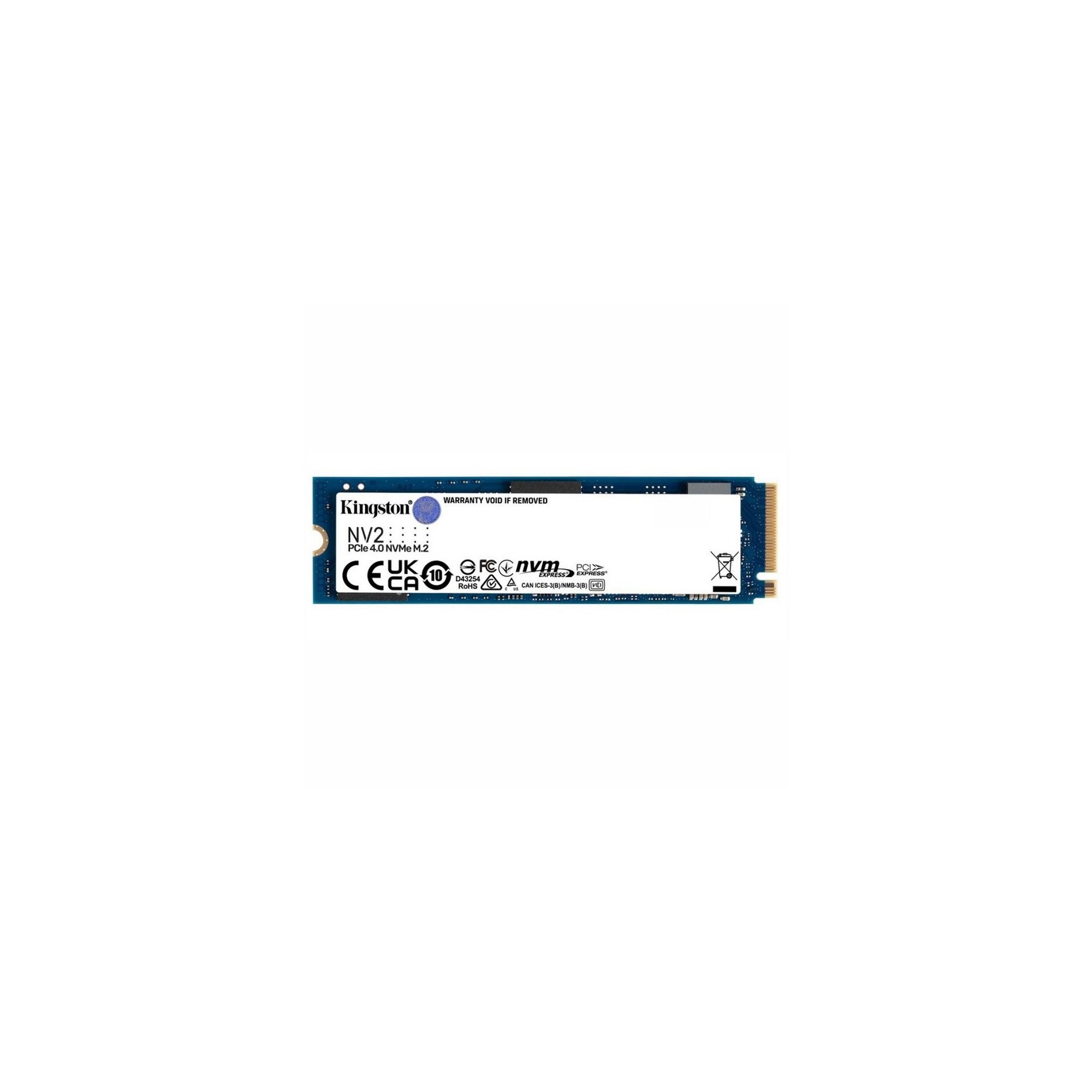 Kingston Snv2S/500G Nv2 Ssd 500Gb Pcie Nvme Gen4.0