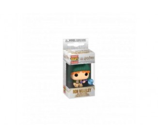 Llavero Pocket Pop Harry Potter Holiday Ron Exclusive