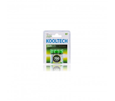 Pila Recargable Aaa 700 Mah Kooltech