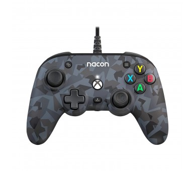 Mando con cable NACON PRO COMPACT Grey Camo XBX