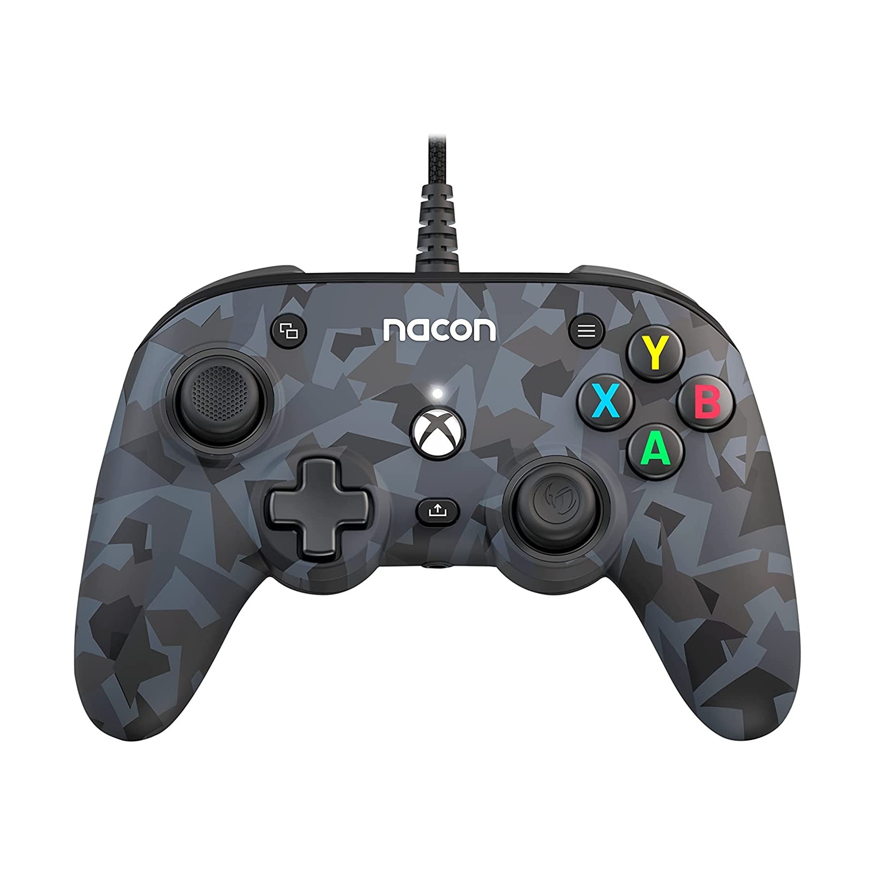 Mando con cable NACON PRO COMPACT Grey Camo XBX