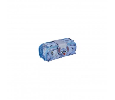 Estuche Escolar Velcro Disney Stitch