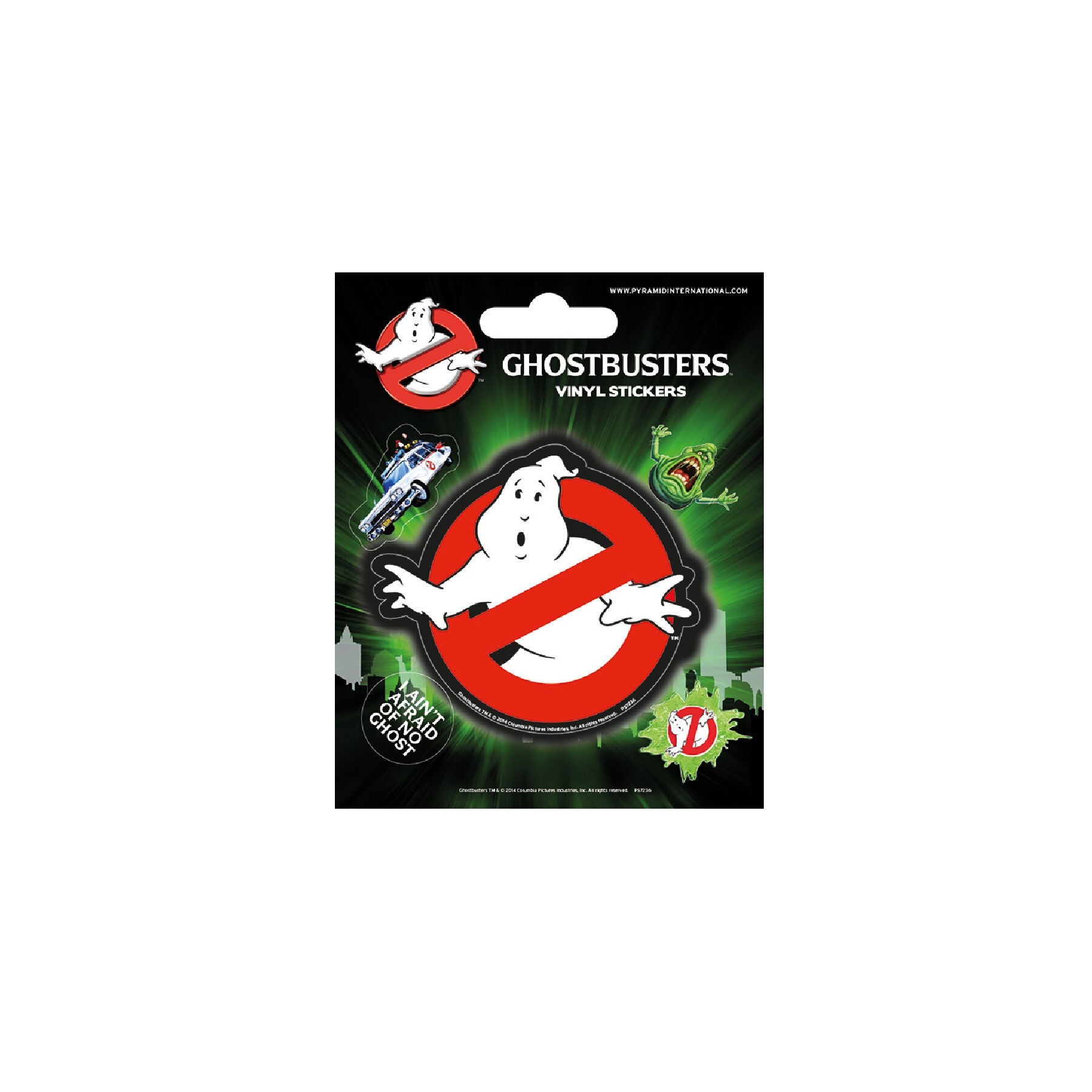 Juego De Pegatinas Ghostbusters Logo