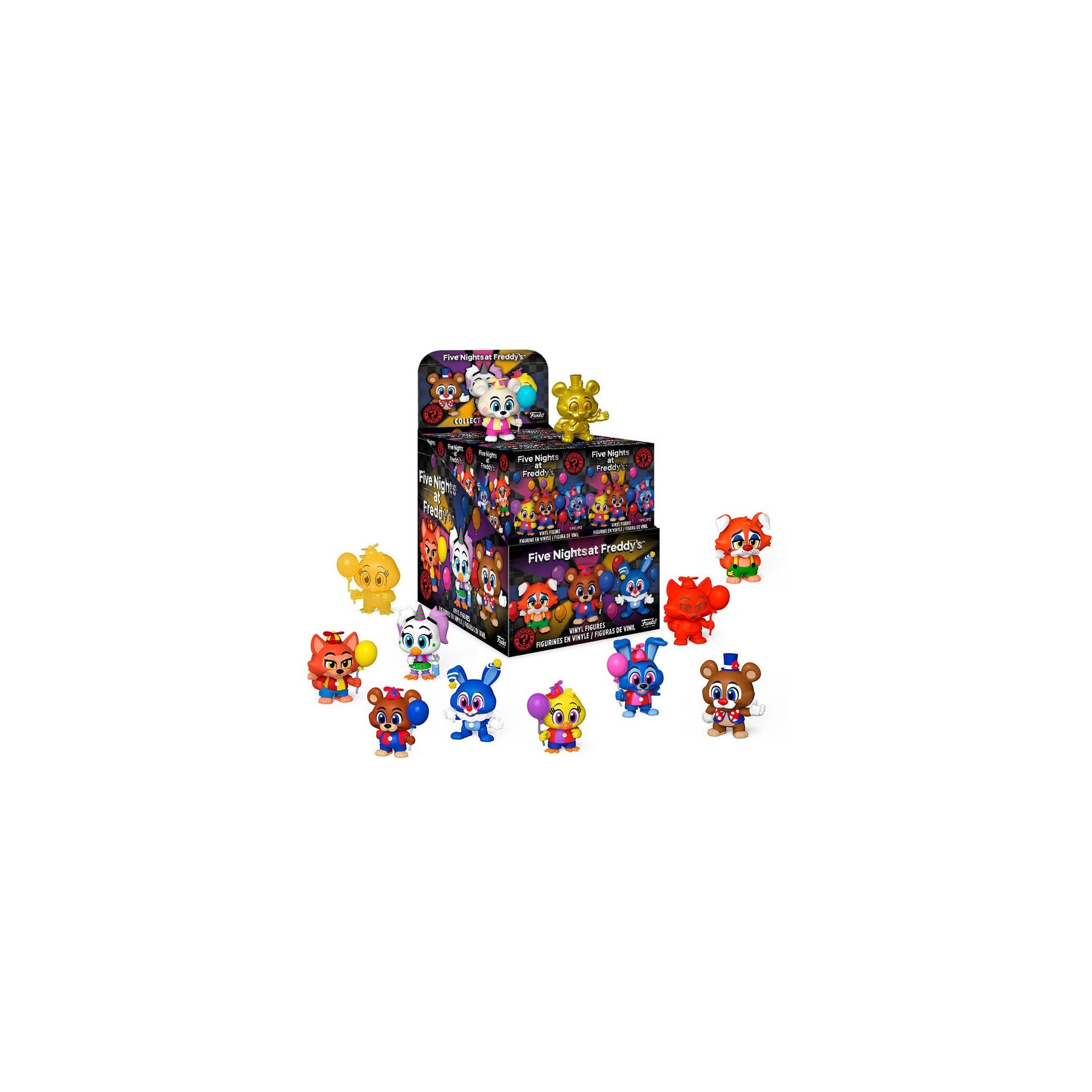 Expositor 12 Mystery Minis Five Nights At Freddys Surtido