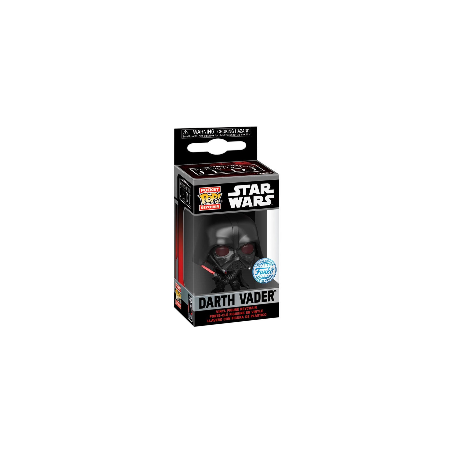 Llavero Pocket Pop Star Wars 40Th Darth Vader Exclusive