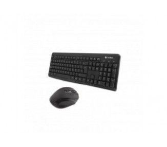 Kit Teclado + Raton Coolbox Inalambrico Negro Coo - Ktr - 02