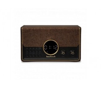 Radio Vintage Kooltech House Marron Bluetooth - Radio - Usb