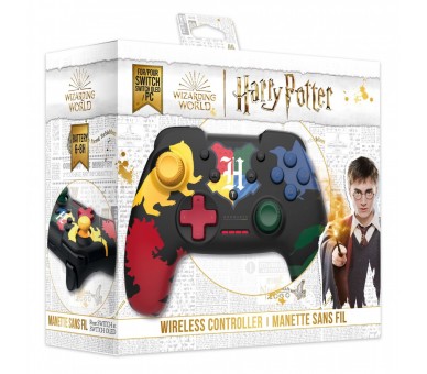 Mando Inalambrico Harry Potter Cuatro Casas Switch