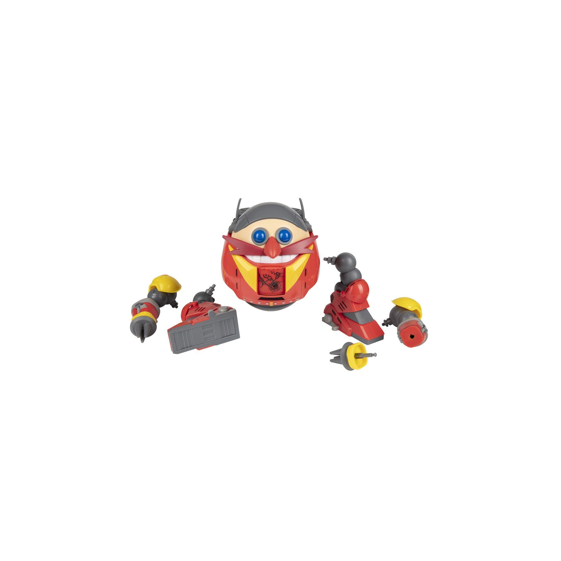 Playset Batalla Robot Gigante Eggman Contra Sonic Sonic The