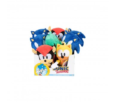 Expositor 8 Peluches Sonic The Hedgehog 22Cm Surtido