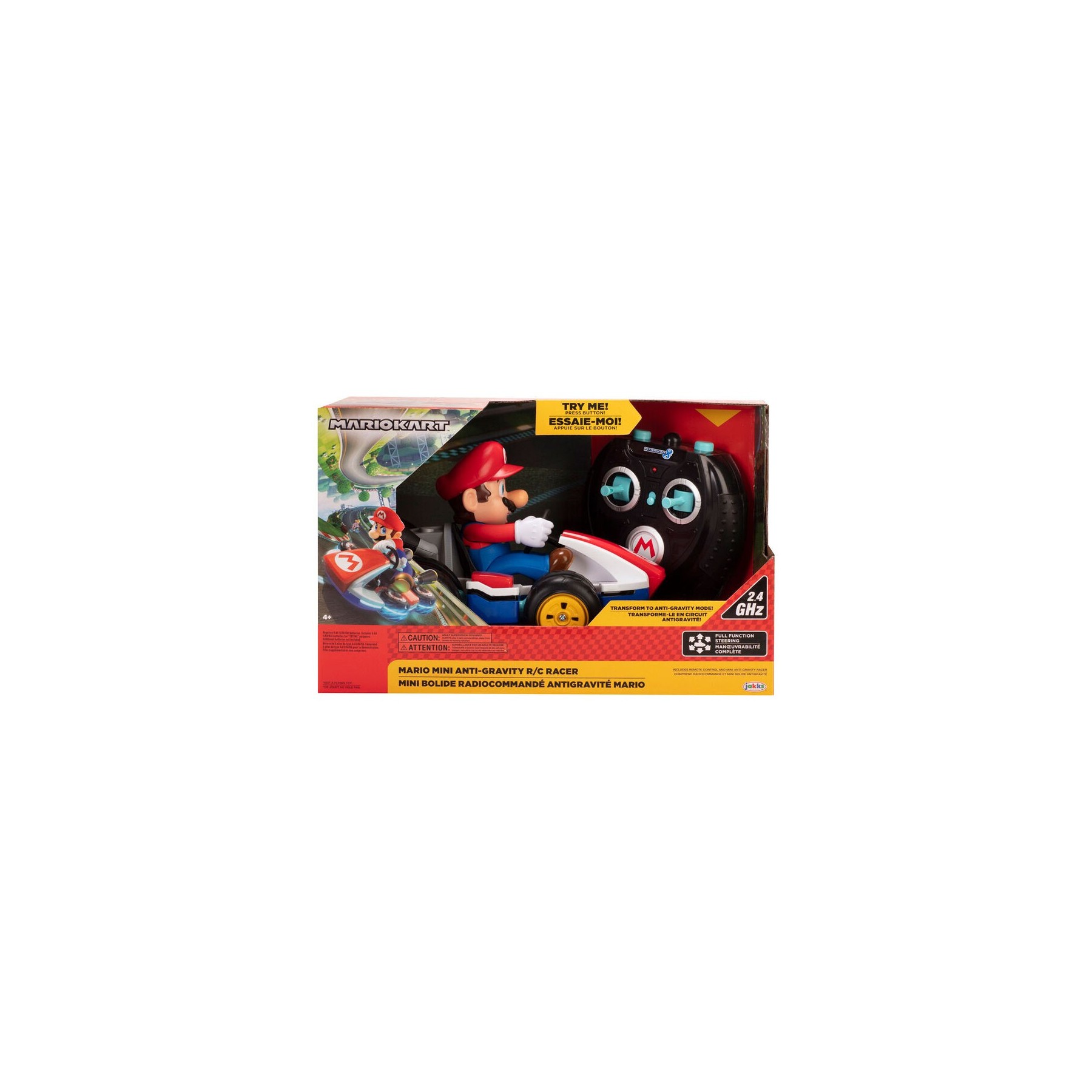 Coche Mini Rc Racer Mario Kart Nintendo Radio Control