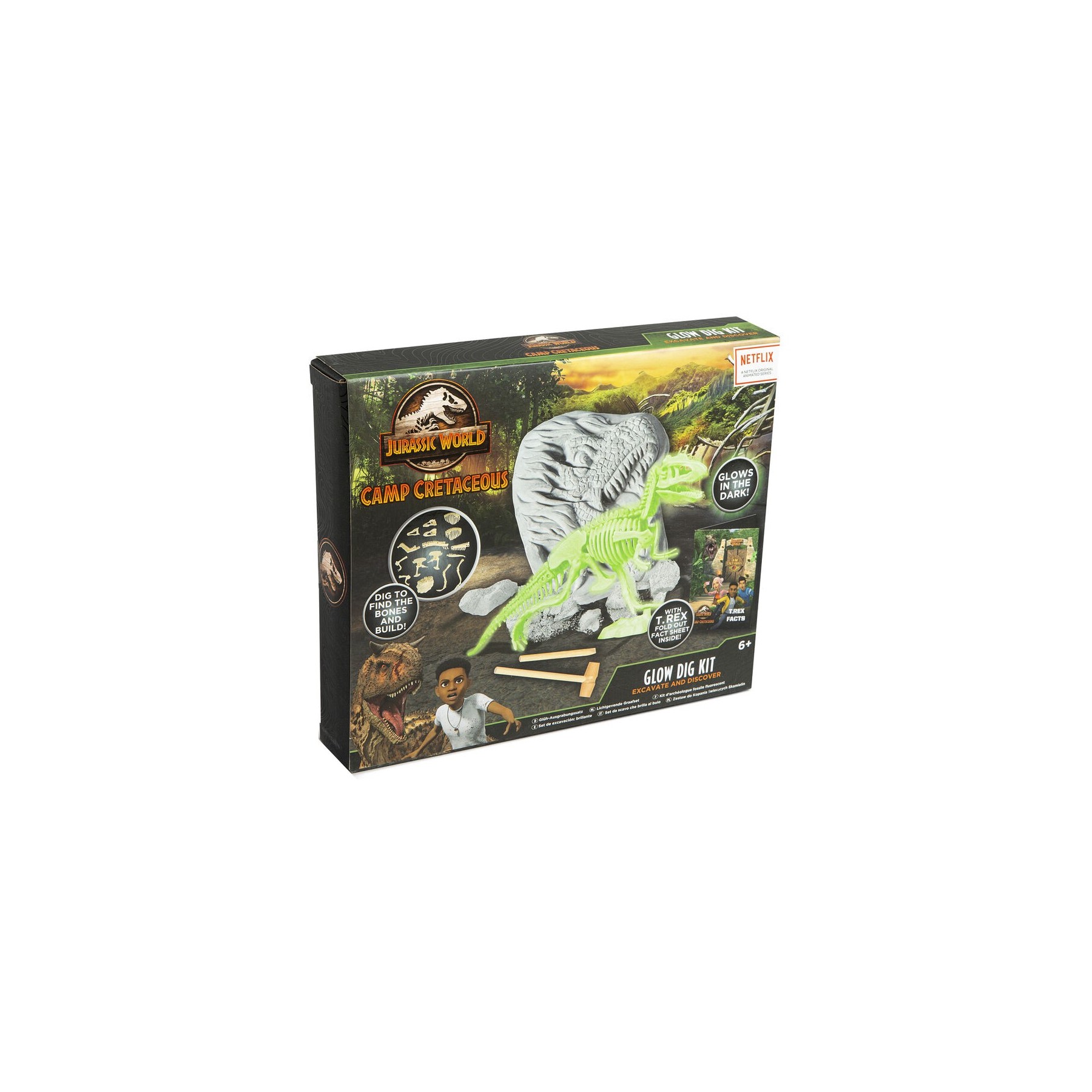 Kit Excavacion Brillante Camp Cretaceaous Jurassic World