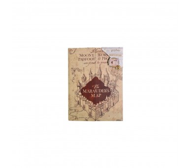 Cuaderno A5 Marauders Map Harry Potter 6 Unidades