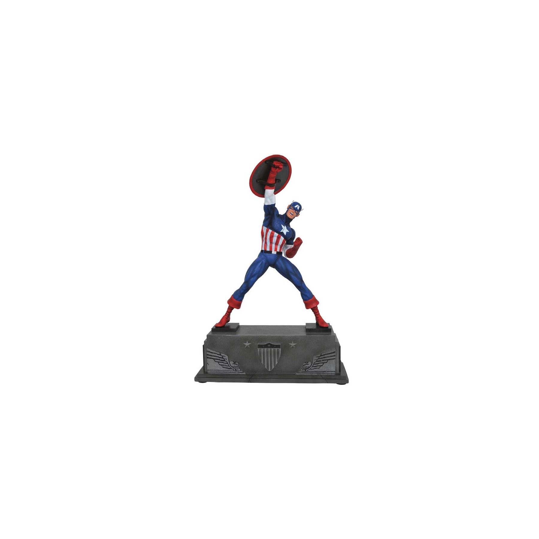 Estatua Resina Capitan America Marvel 30Cm