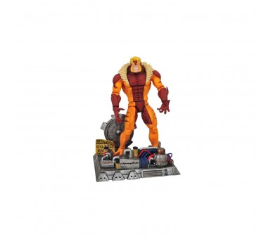 Figura Articulada Dientes De Sable X-Men Marvel 18Cm