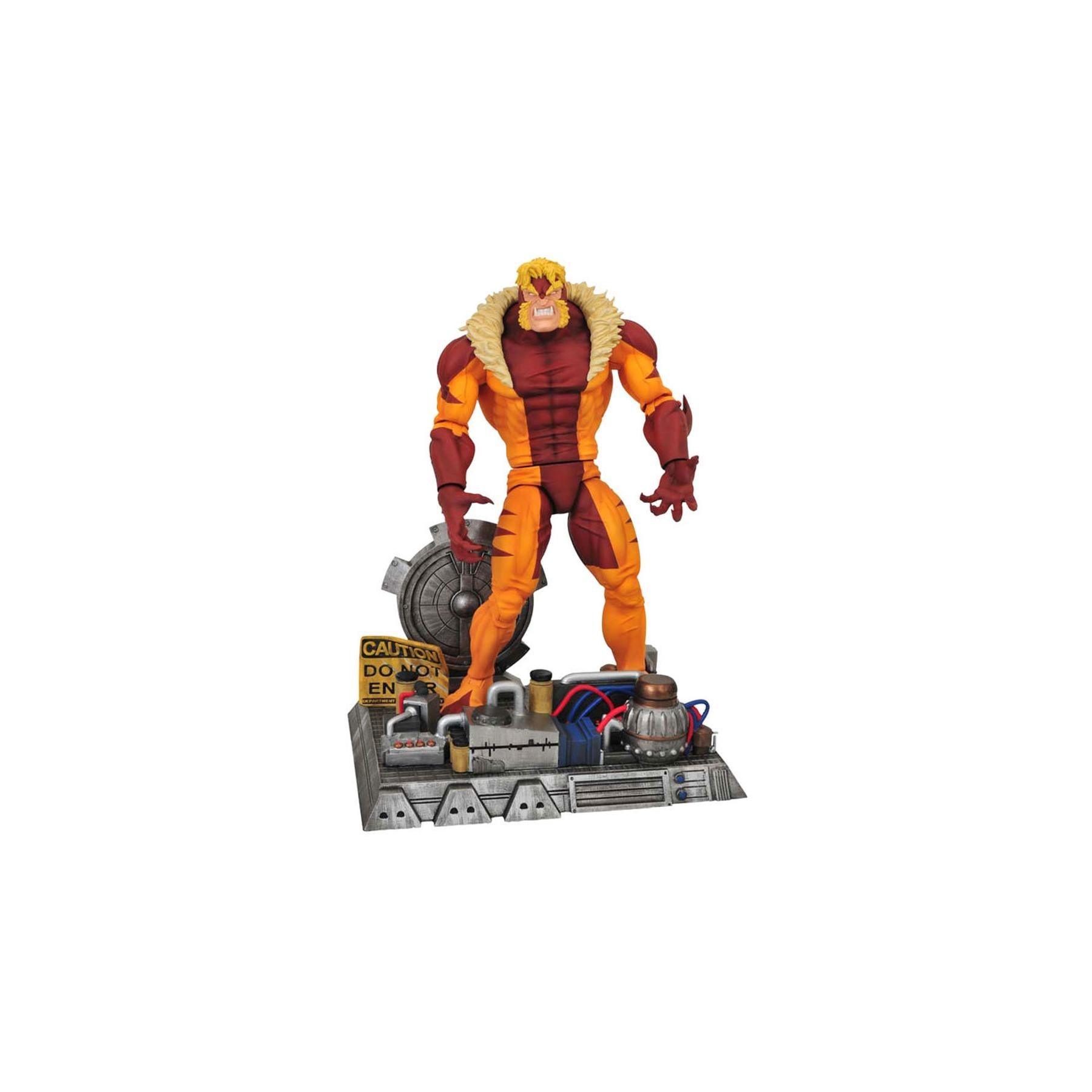 Figura Articulada Dientes De Sable X-Men Marvel 18Cm