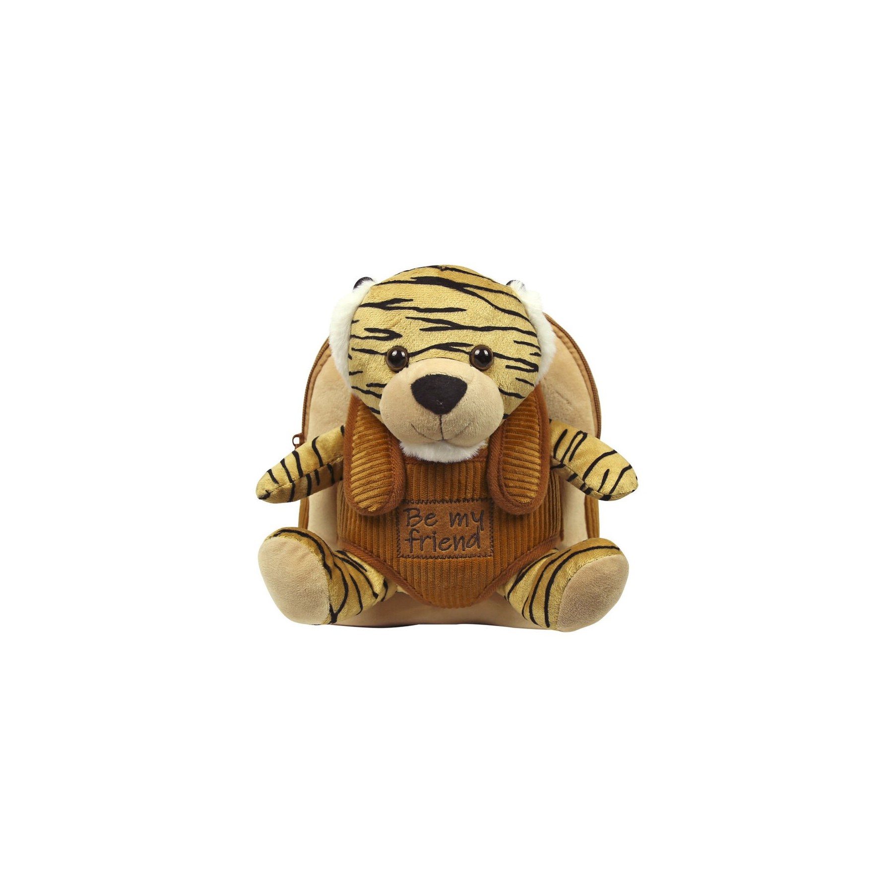 Mochila + Peluche Tigre Joe 26Cm