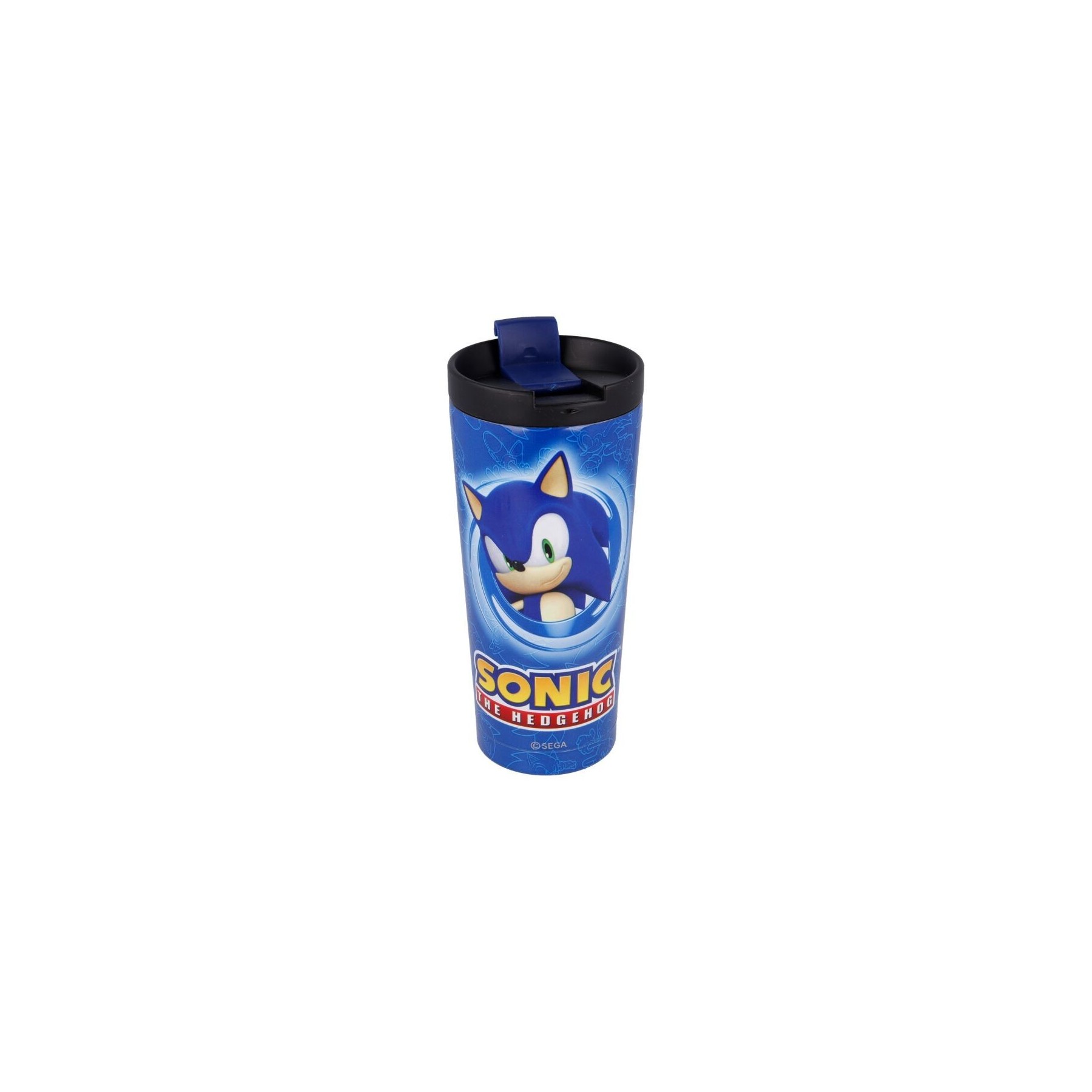 Vaso Cafe Acero Inoxidable Sonic The Hedgehog 425Ml