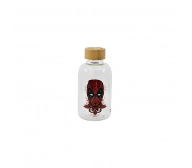 Botella Cristal Deadpool Marvel 620Ml