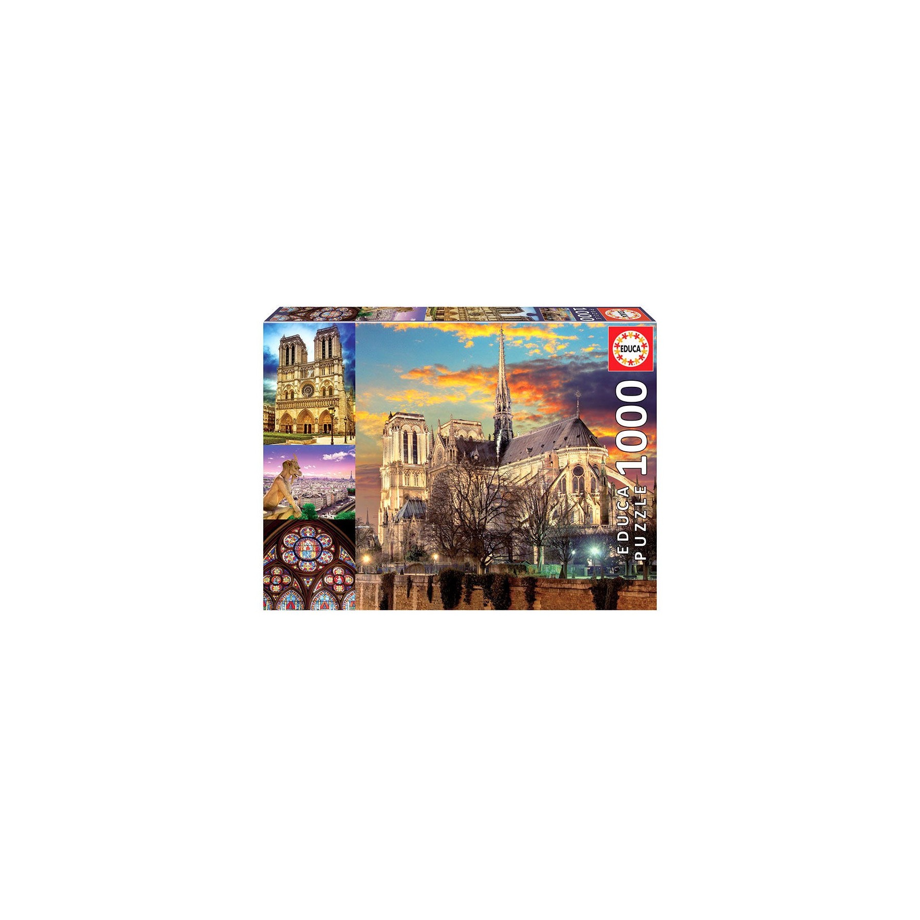 Puzzle Collage De Notre Dame 1000Pzs