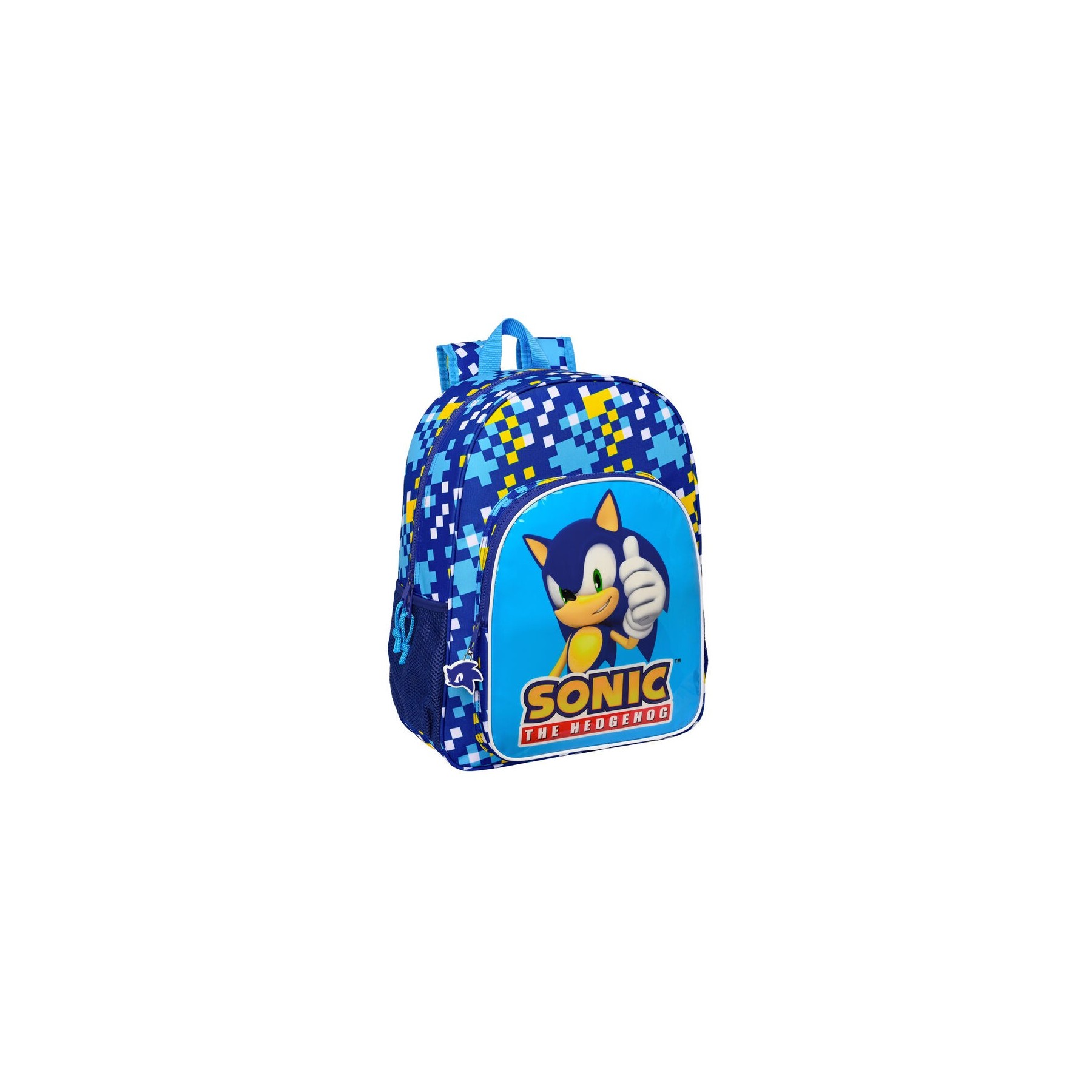 Mochila Speed Sonic The Hedgehog 42Cm Adaptable