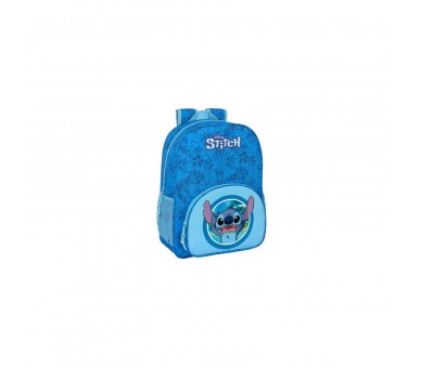 Mochila Stitch Disney 42Cm Adaptable