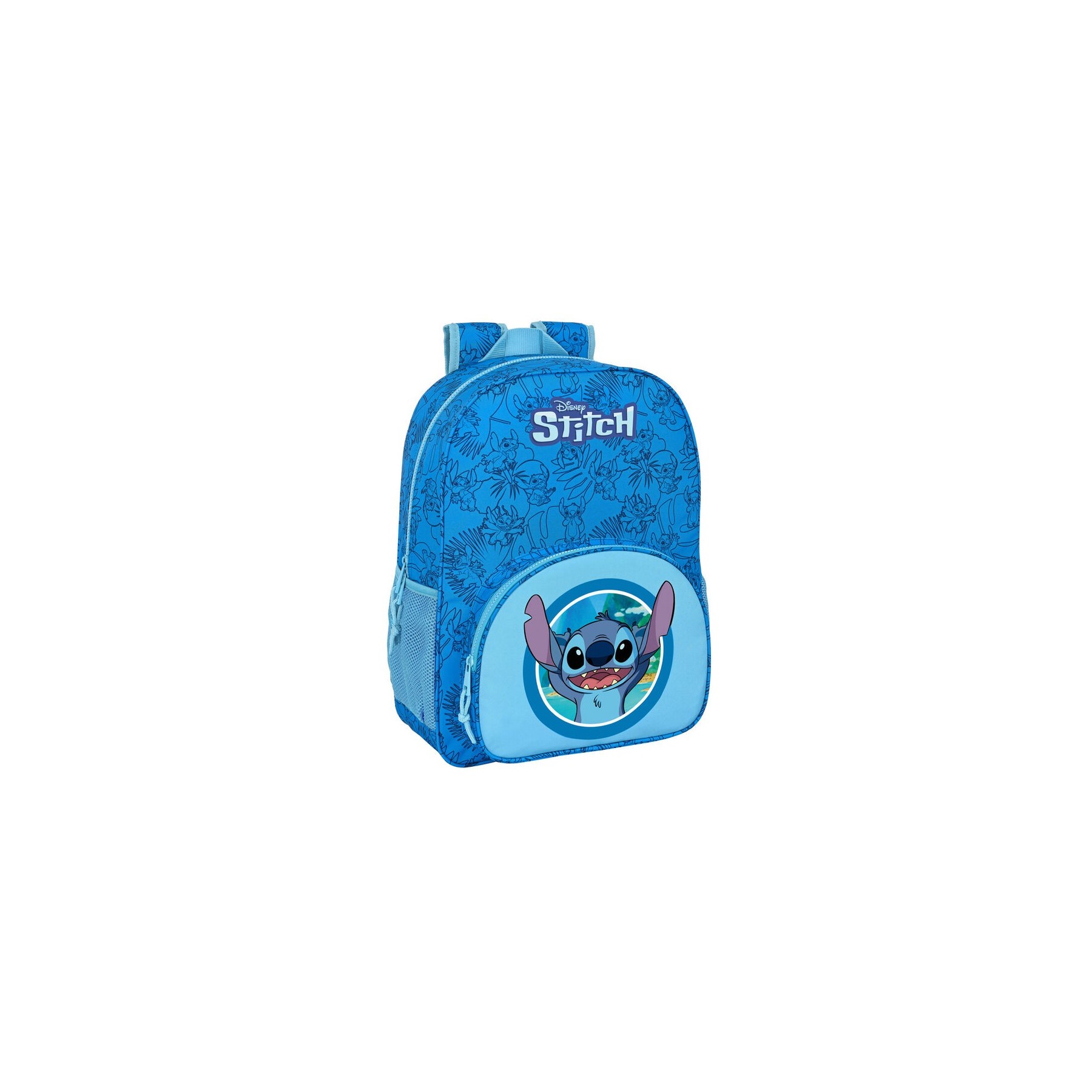 Mochila Stitch Disney 42Cm Adaptable