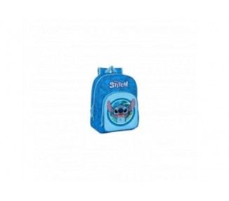 Mochila Stitch Disney 34Cm Adaptable