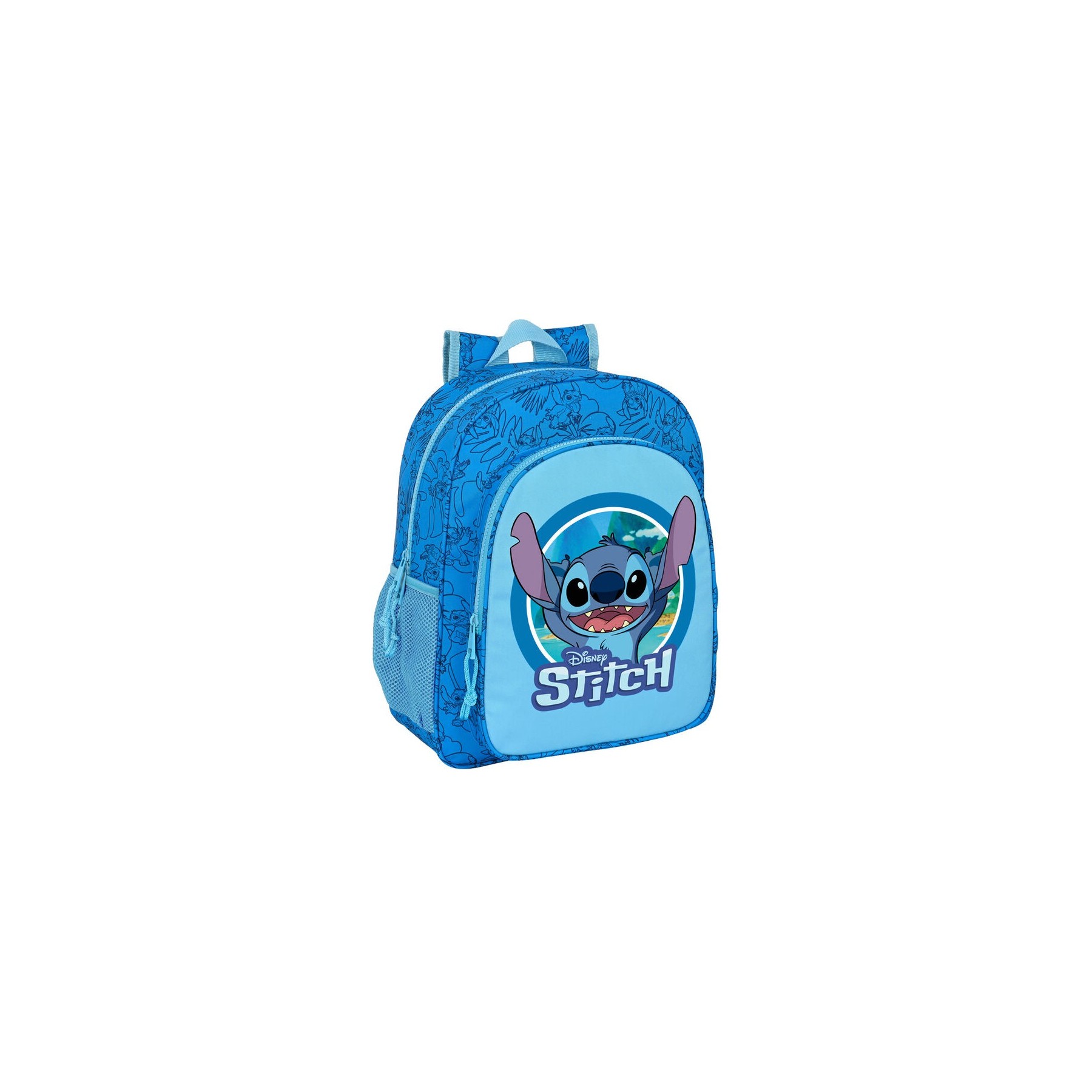 Mochila Stitch Disney 38Cm Adaptable