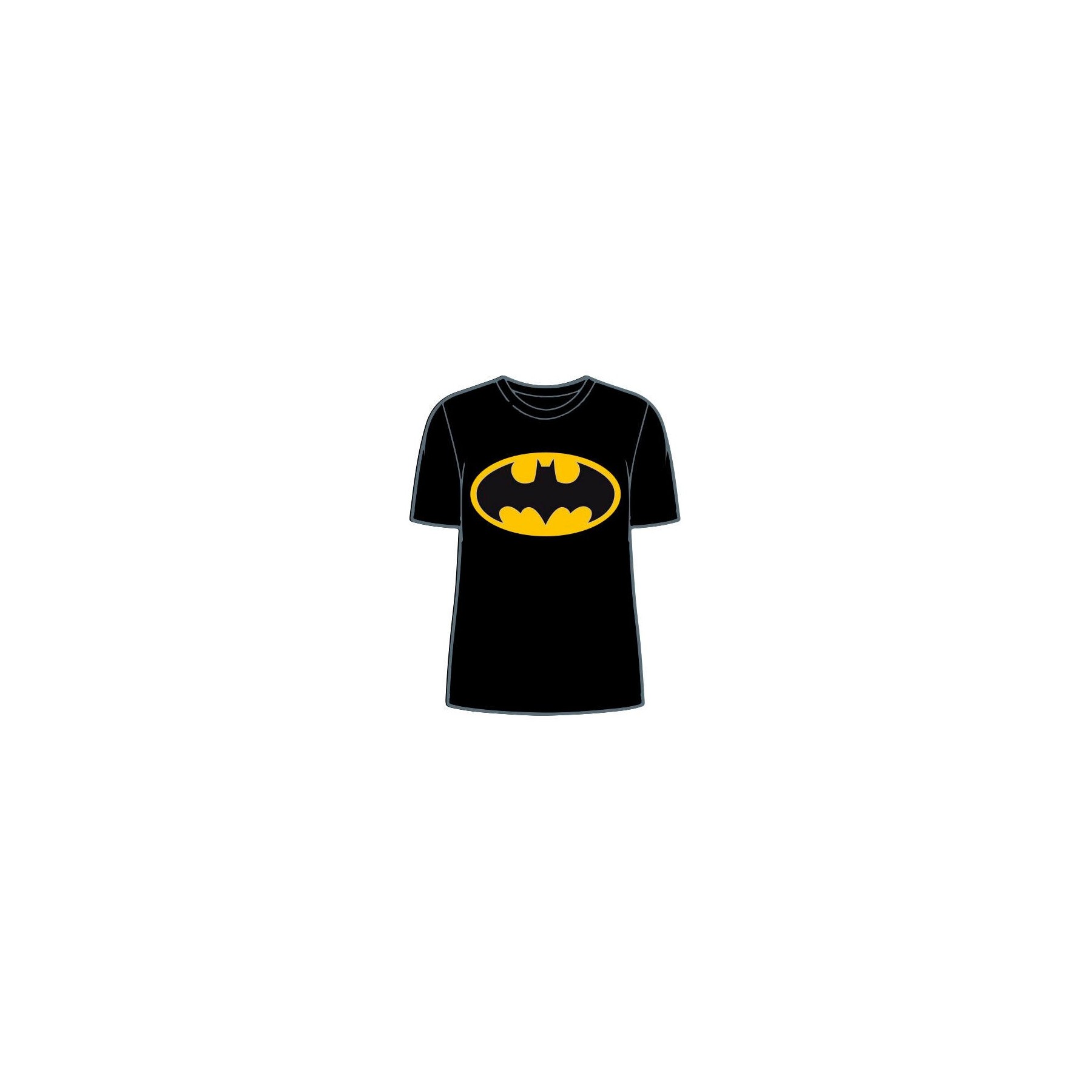 Camiseta Logo Batman Dc Comics Adulto Mujer