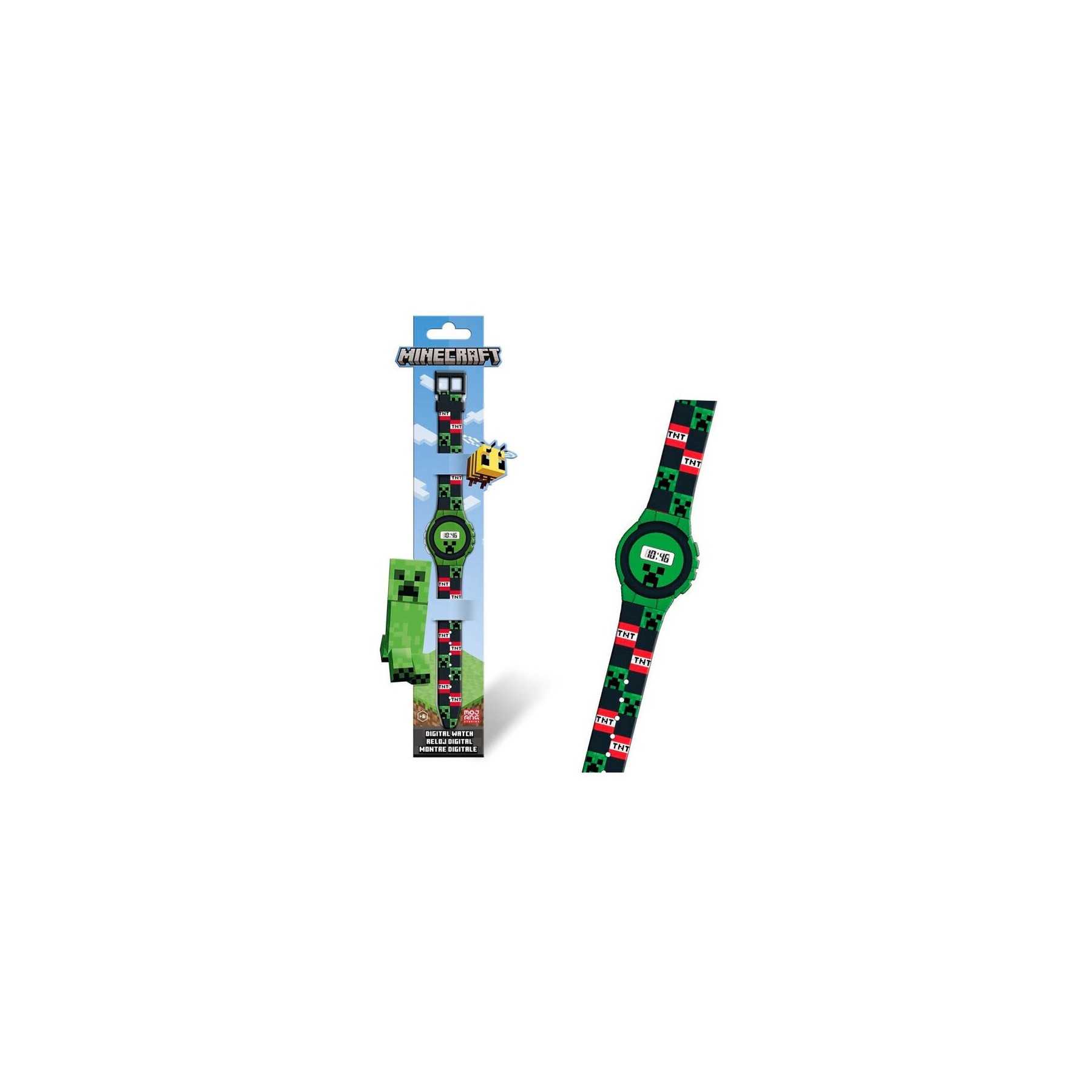 Reloj Digital Minecraft