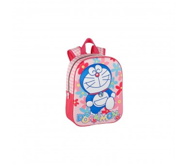 Mochila Luces 3D Doraemon 32Cm